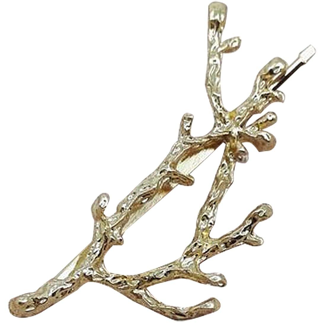 Vintage Style Tree Branch Hairpin - Floral Fawna