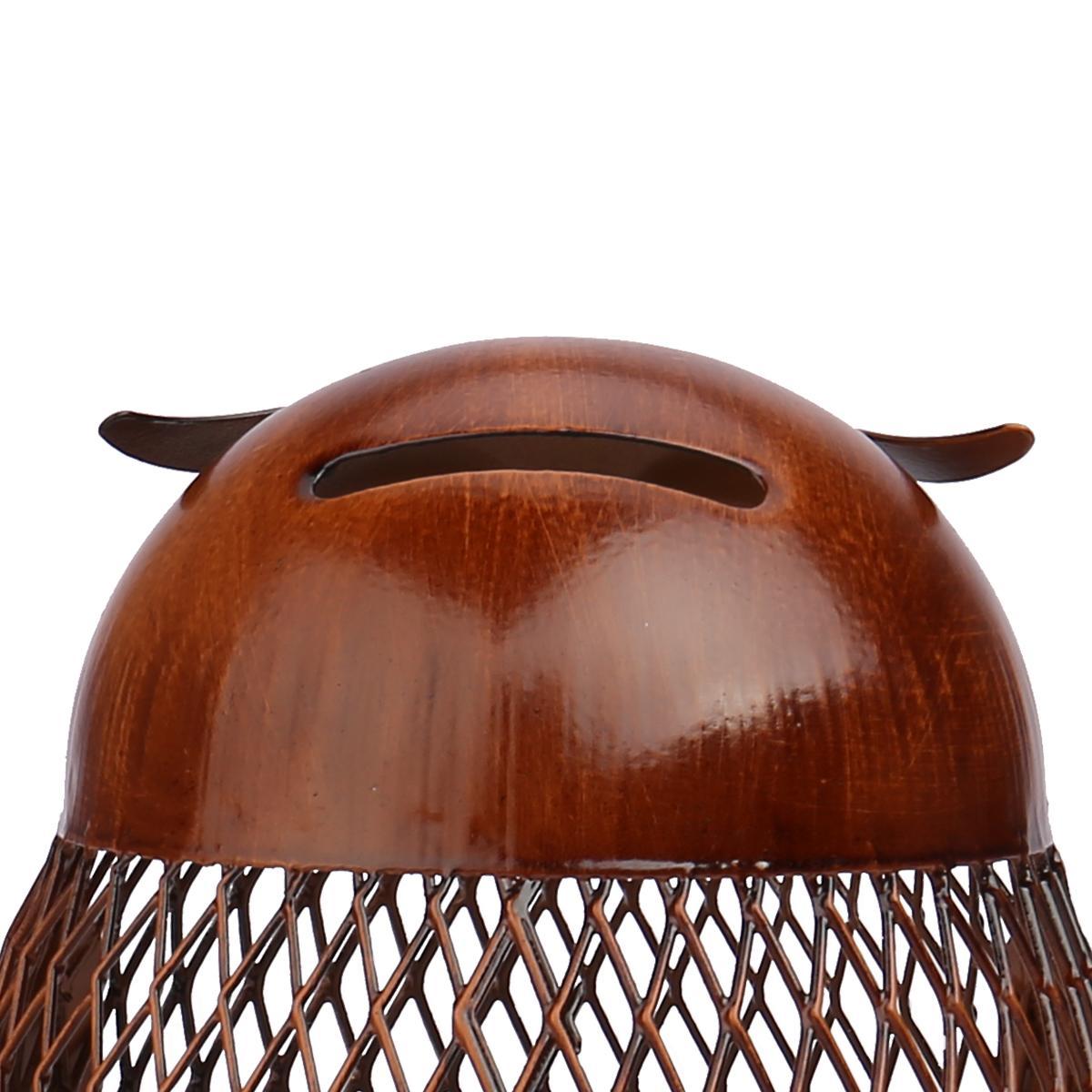 Owl Coin Bank Home Decor - Floral Fawna