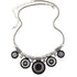 Ethnic Colorful Bead Pendant Necklace - Floral Fawna