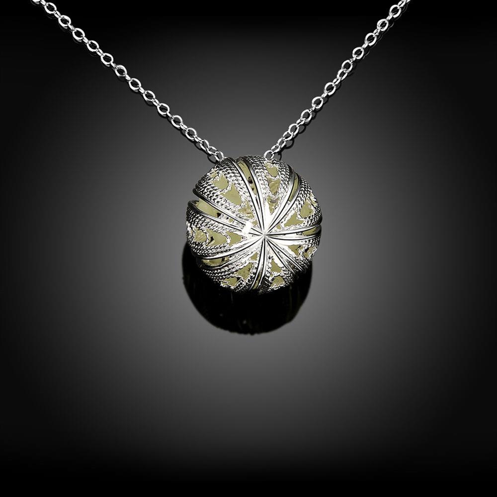 Magical Glow In The Dark Pumpkin Necklace - Floral Fawna