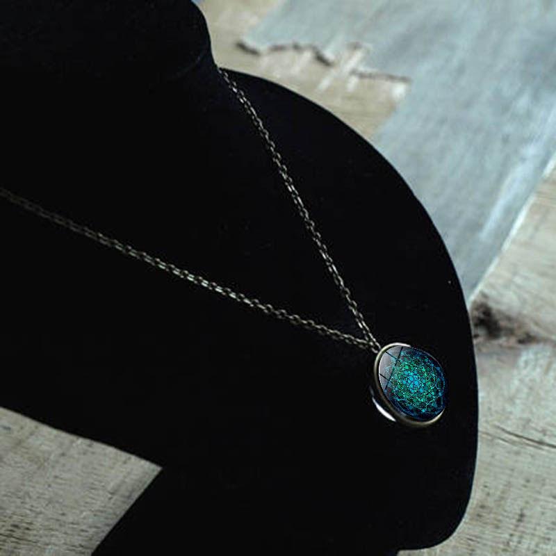 Mystic Flower of Life Necklace - Floral Fawna