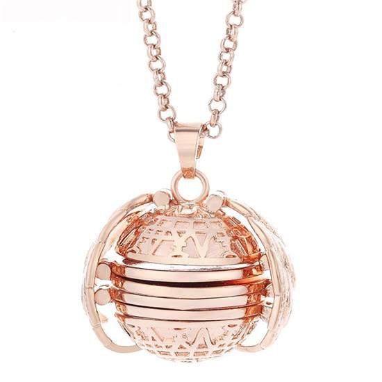 Photo Memory Locket Necklace - Floral Fawna