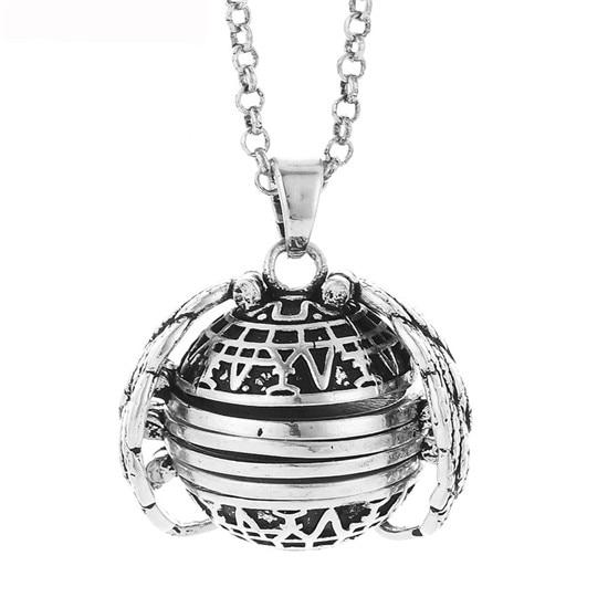 Photo Memory Locket Necklace - Floral Fawna