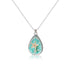 Resin Dried Flowers & Starfish Necklace - Floral Fawna