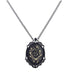 Steampunk Gothic Rose Necklace - Floral Fawna