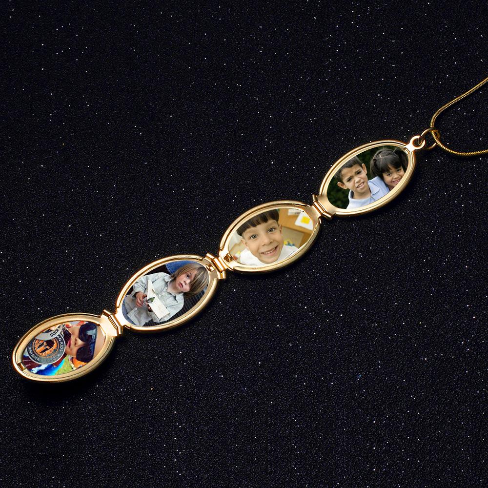 Rose Memory Locket Necklace - Floral Fawna