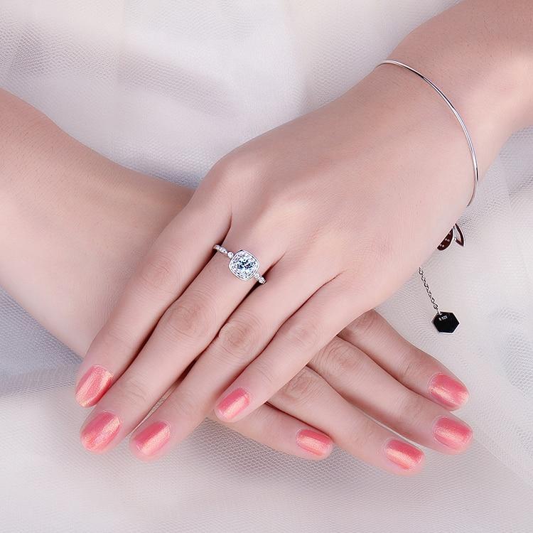 Majestic Blue Topaz Silver Ring - Floral Fawna