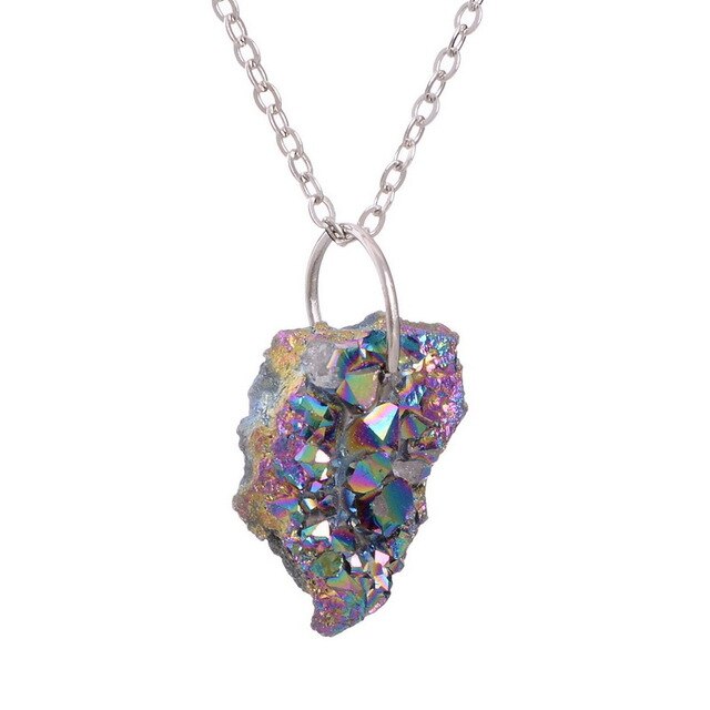 Ethereal Quartz Necklace - Floral Fawna
