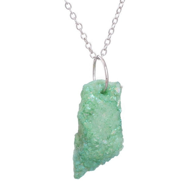 Ethereal Quartz Necklace - Floral Fawna