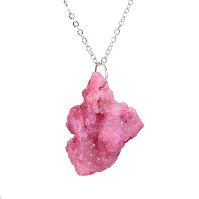 Ethereal Quartz Necklace - Floral Fawna