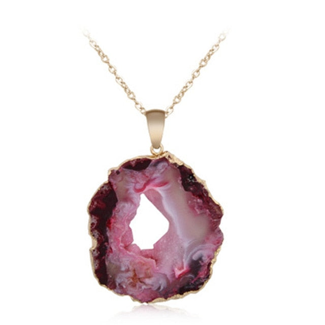 Ethereal Quartz Necklace - Floral Fawna