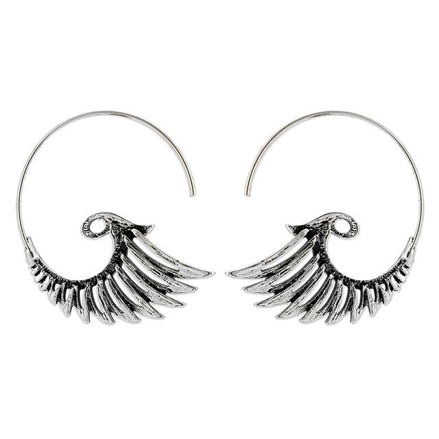 Phoenix Wings Earrings - Floral Fawna
