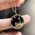 Starry Starry Night Engraved Necklace - Floral Fawna