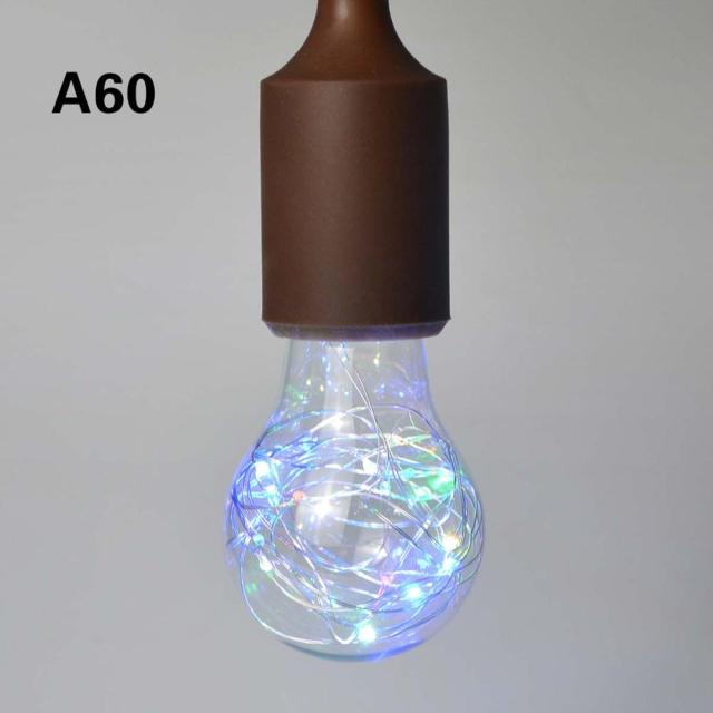 3D LED Galaxy Light Bulb - Floral Fawna