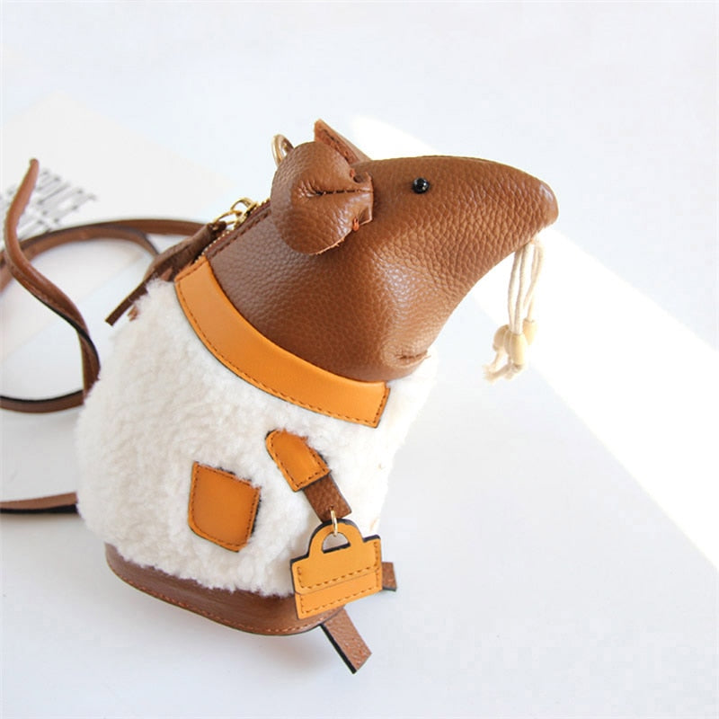 Fluffy Mouse Handbag