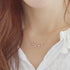 Dainty Crystal Tree Branch Necklace - Floral Fawna