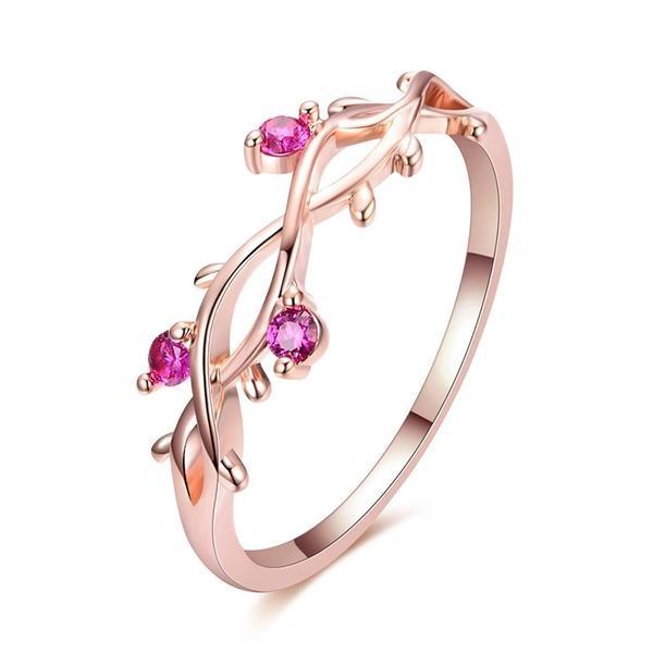 Captivating Rose Thorns Ring Floral Fawna