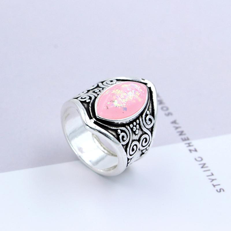 Dragon Warrior Moonstone Ring - Floral Fawna