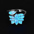 Magical Glow In The Dark Lotus Ring - Floral Fawna