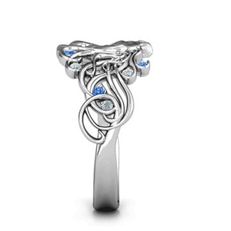 Magical Unicorn Crystal Ring - Floral Fawna