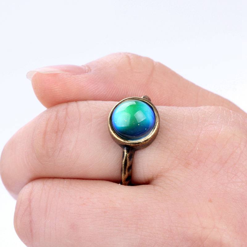 Magical Vintage Mood Ring - Floral Fawna
