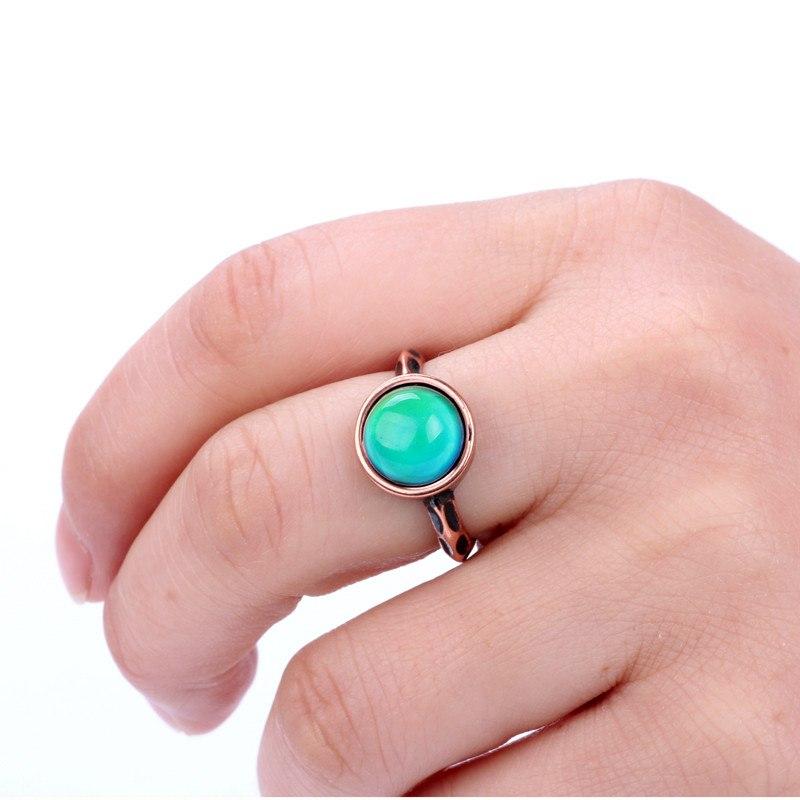 Magical Vintage Mood Ring Copper - Floral Fawna