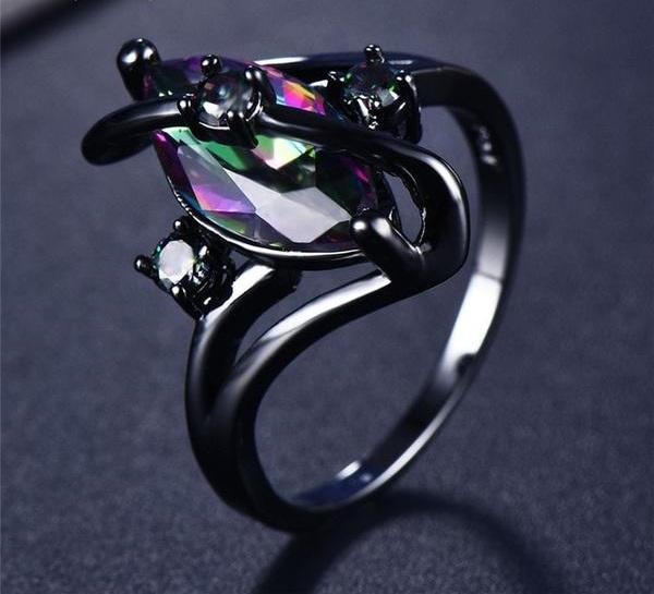 Mystic Fire Goddess Ring - Floral Fawna