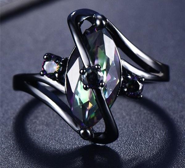 Mystic Fire Goddess Ring - Floral Fawna