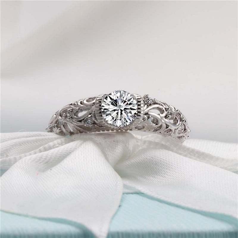 The Midnight Frost Ring - Floral Fawna