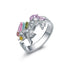 The Rainbow Unicorn Ring - Floral Fawna
