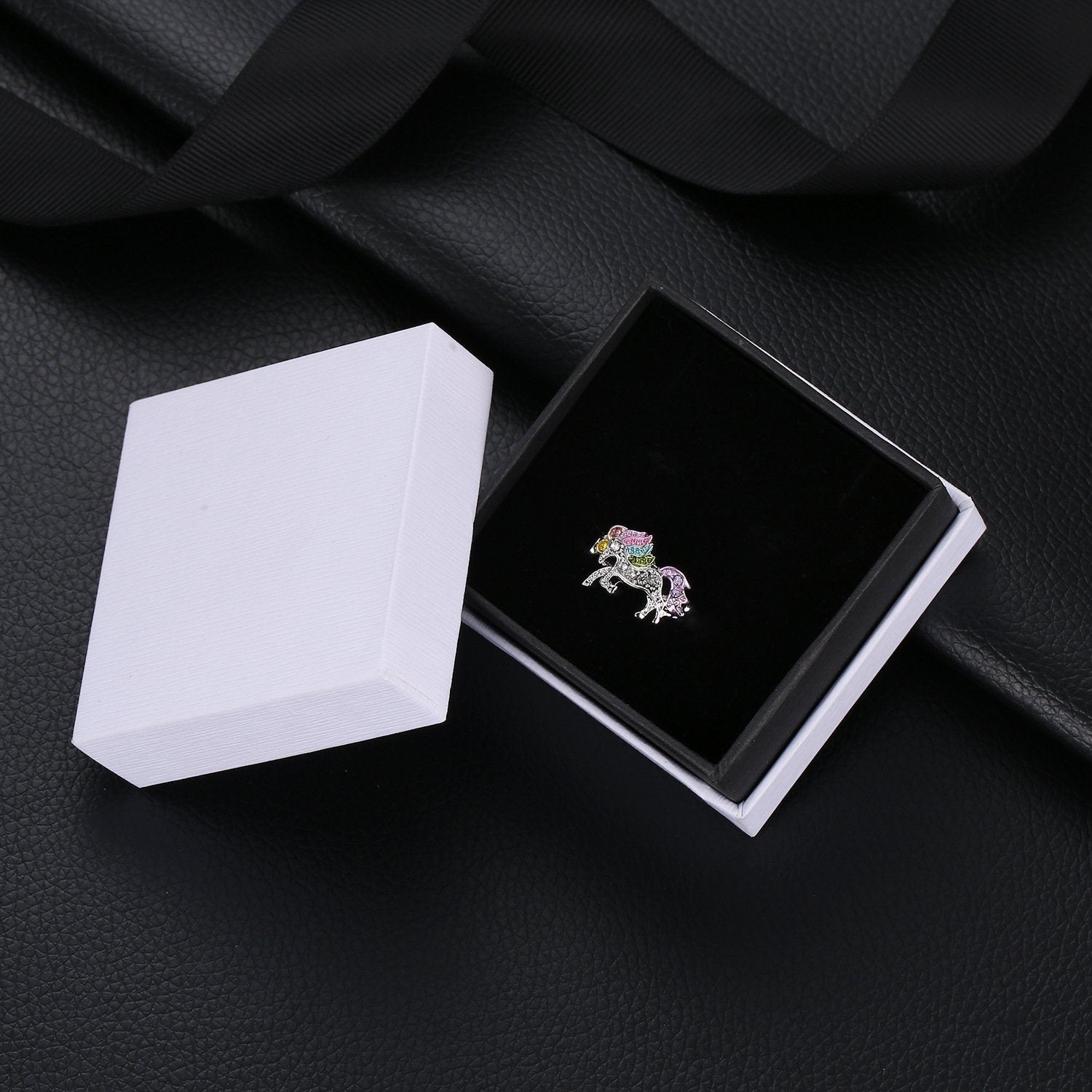 The Rainbow Unicorn Ring - Floral Fawna