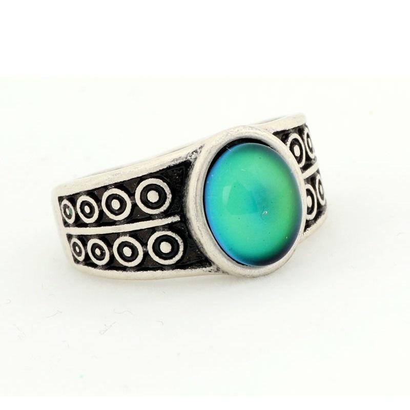Vintage Style Magical Mood Ring - Floral Fawna