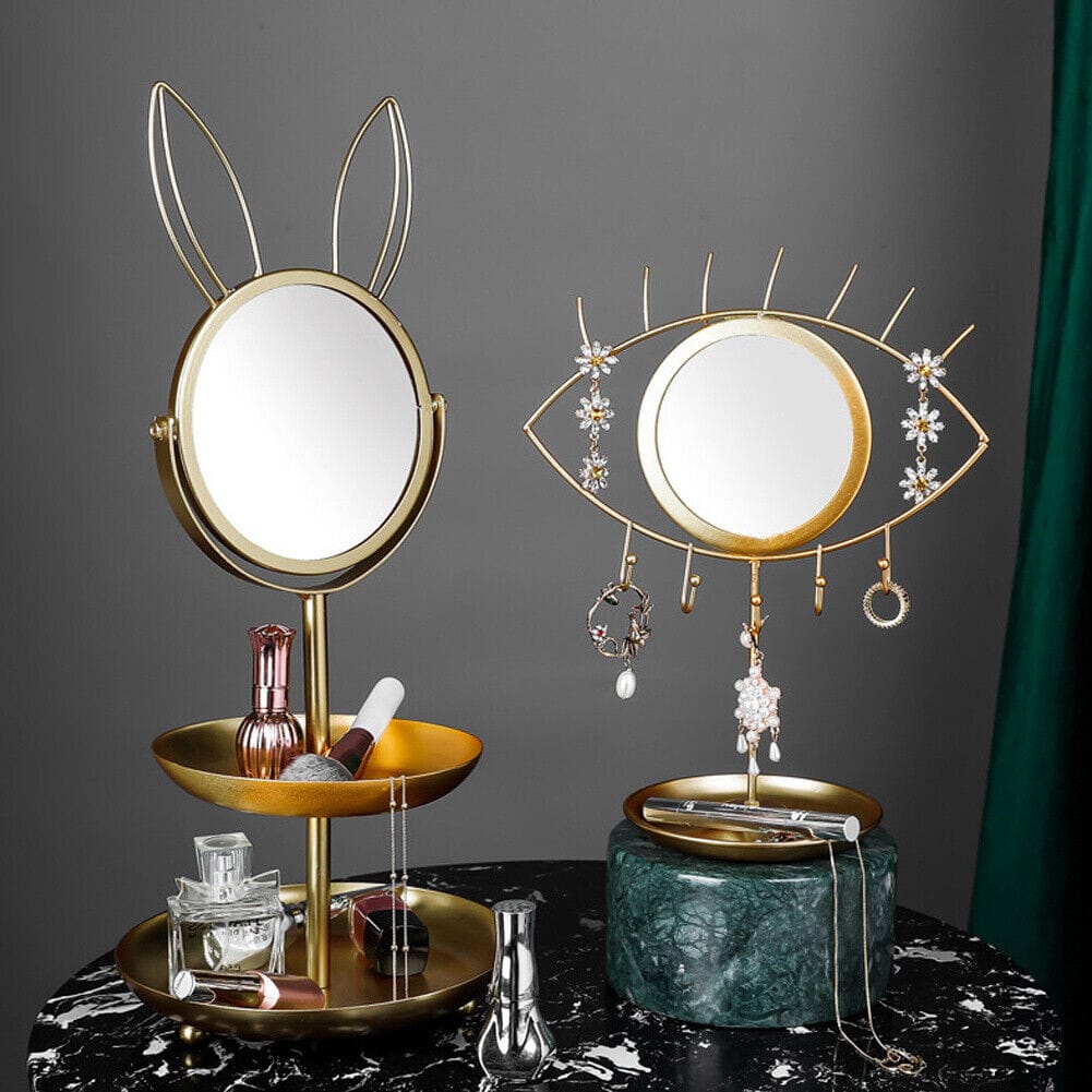 Bunny Ears Mirror - Floral Fawna