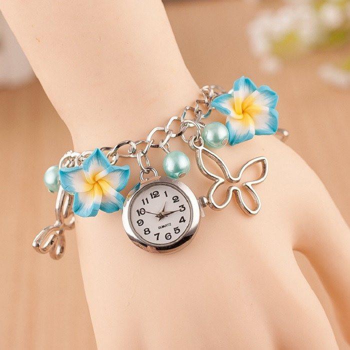 Butterflies & Flowers Bracelet Watch - Floral Fawna