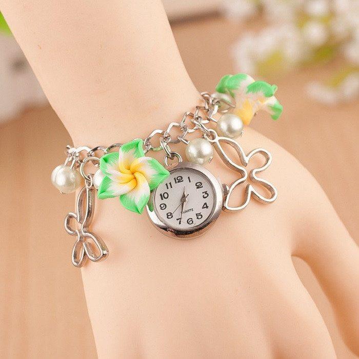 Butterflies & Flowers Bracelet Watch - Floral Fawna