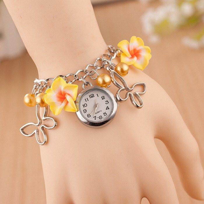 Butterflies & Flowers Bracelet Watch - Floral Fawna