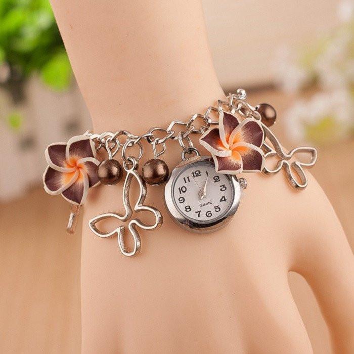 Butterflies & Flowers Bracelet Watch - Floral Fawna