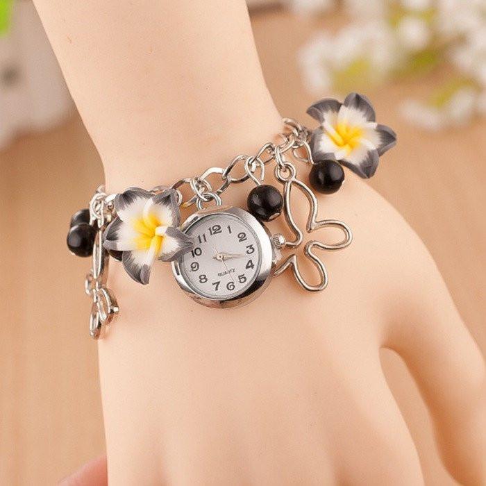 Butterflies & Flowers Bracelet Watch - Floral Fawna