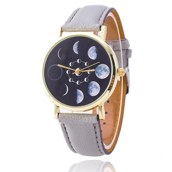 Phases Of The Moon "Luna" Watch - Floral Fawna