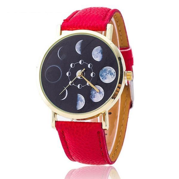 Phases Of The Moon "Luna" Watch - Floral Fawna