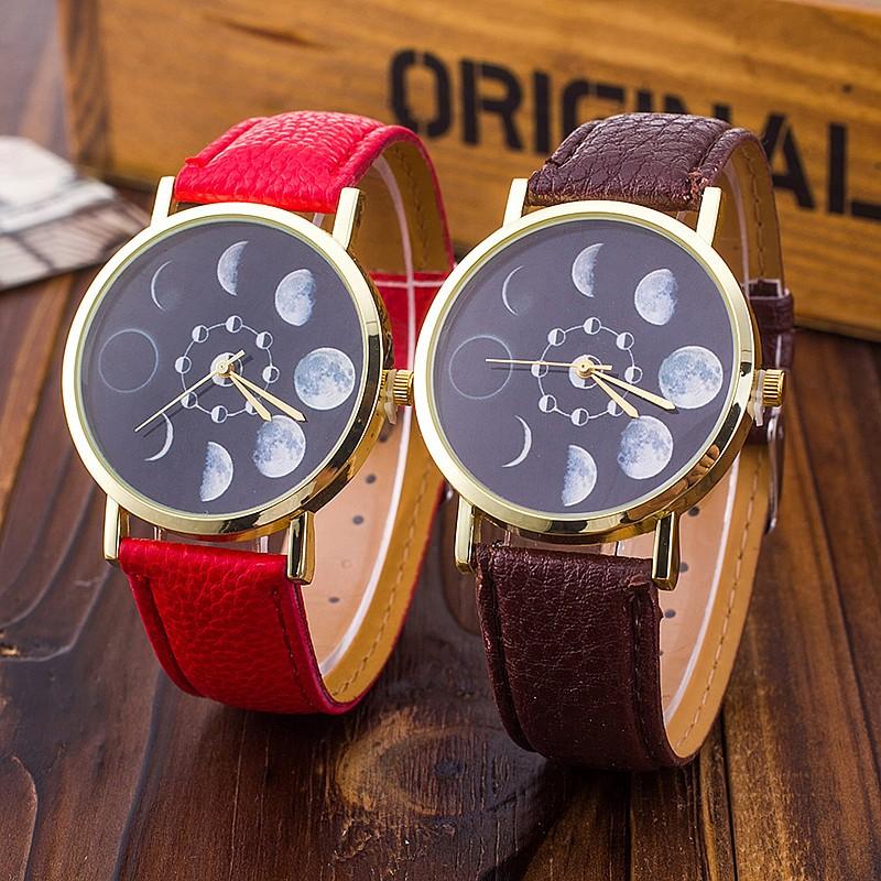 Phases Of The Moon "Luna" Watch - Floral Fawna