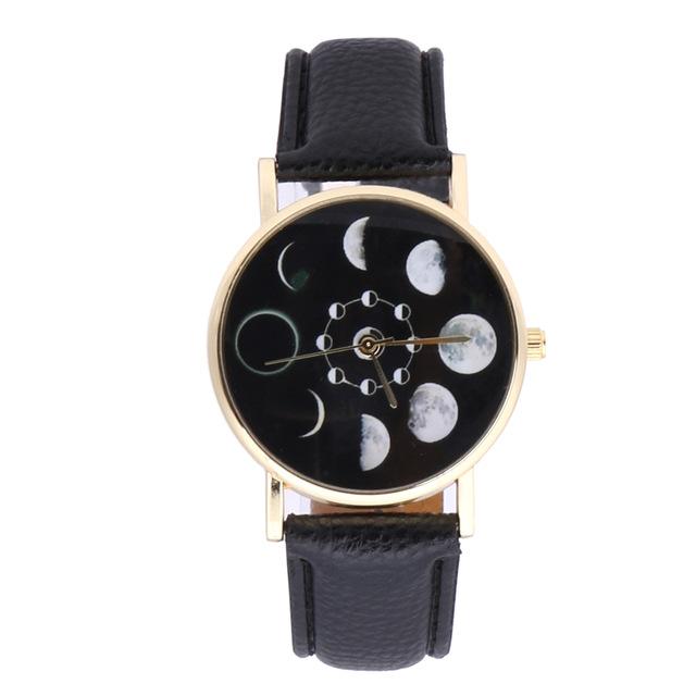 Phases Of The Moon "Luna" Watch - Floral Fawna