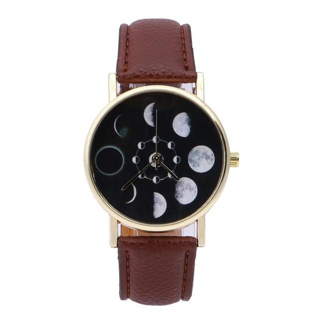 Phases Of The Moon "Luna" Watch - Floral Fawna