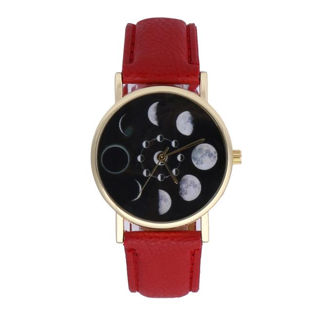 Phases Of The Moon "Luna" Watch - Floral Fawna