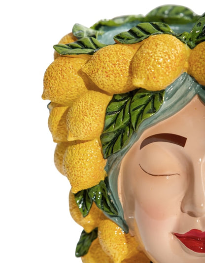 Lemon Lady Vase