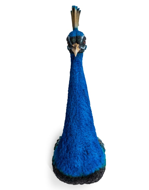 Peacock Head Wall Sculpture