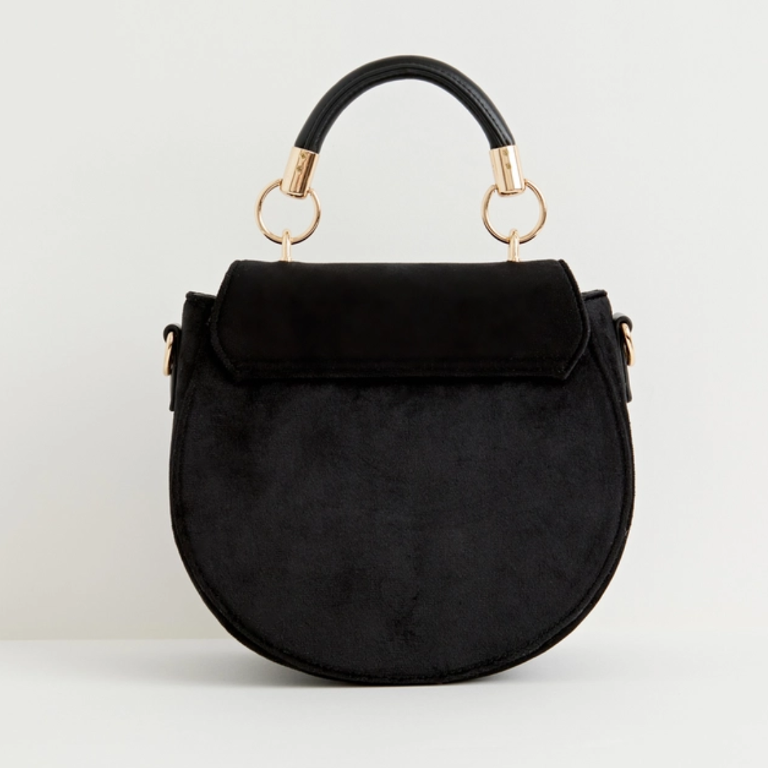 Fable Deer &amp; Moon Embroidered Saddle Bag