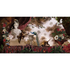 Velvet Oriental Garden Wall Hanging - Floral Fawna