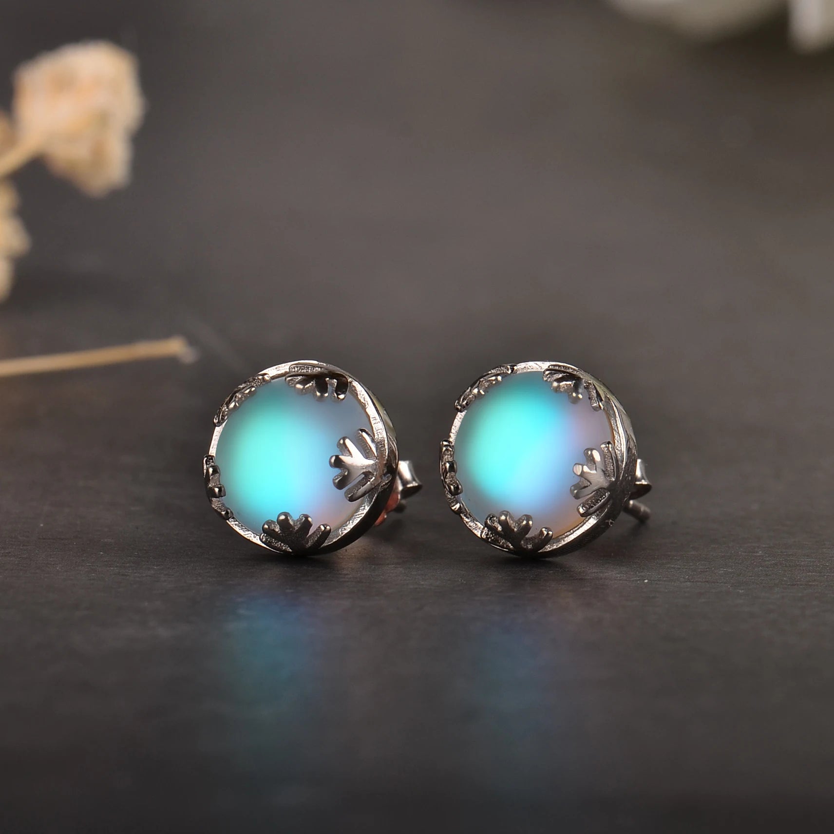 Aurora In The Forest Crystal Earrings