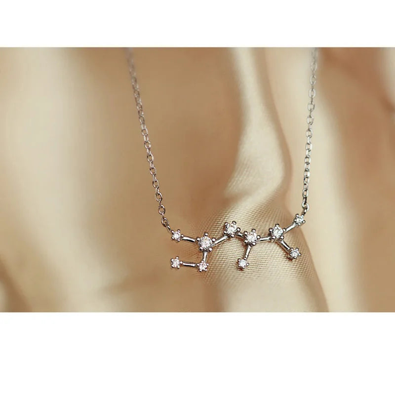 Constellation Zodiac Necklace - Floral Fawna